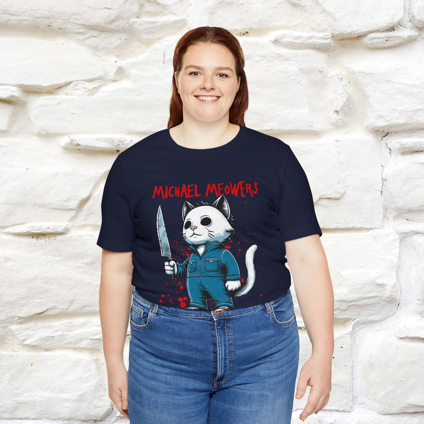 ''Michael Meowers'' Cat T-Shirt |  | Nunu&Miao Studio