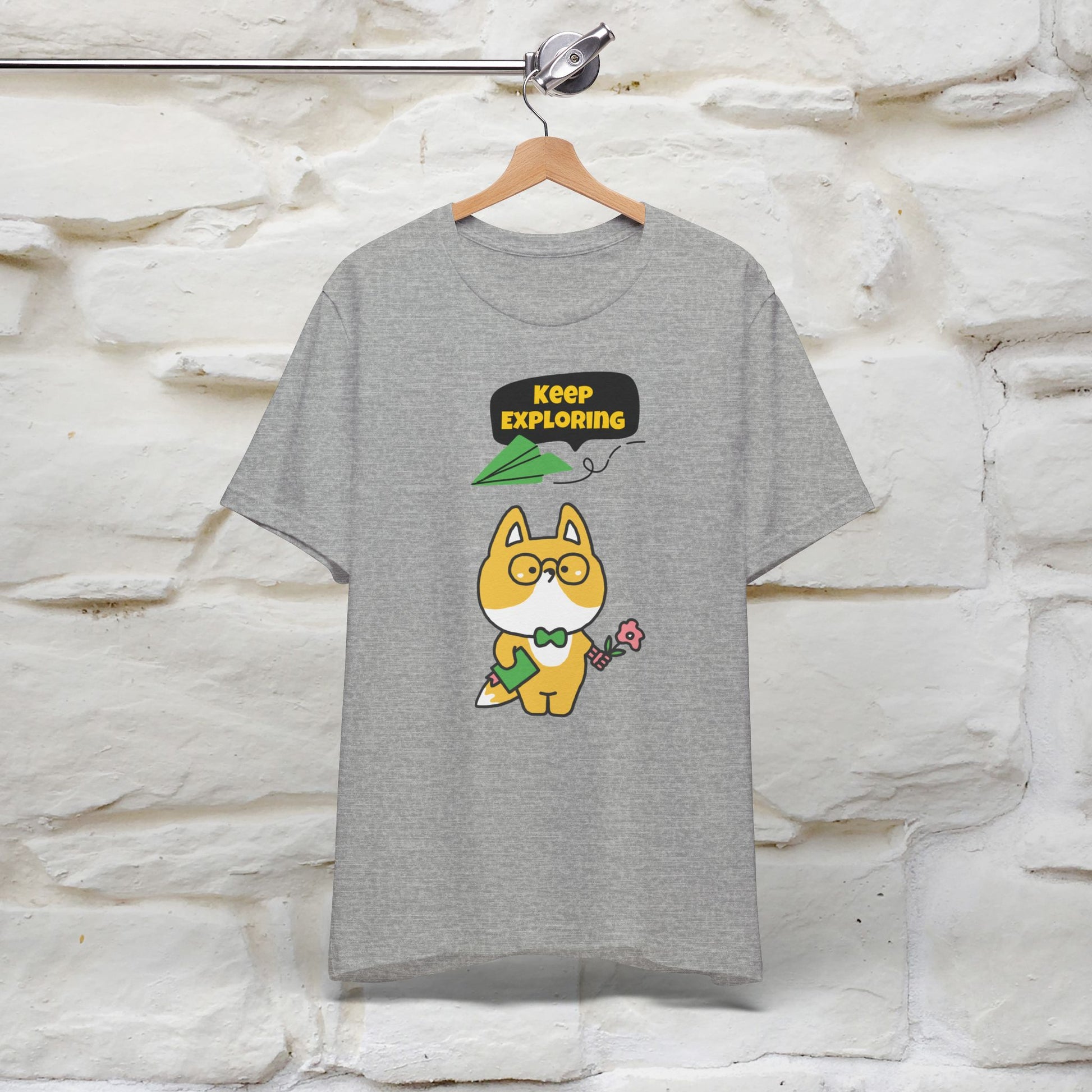 Keep Exploring T-Shirt for Men | 100% Cotton* Adventure Tee - Nunu&Miao Studio