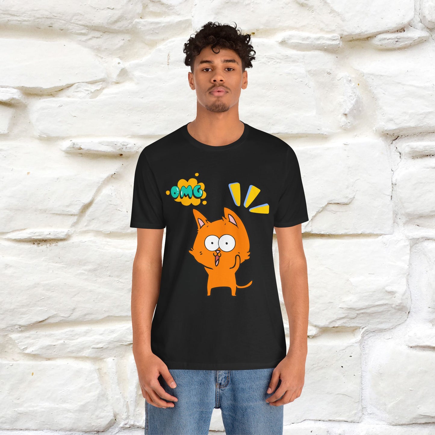 ''Oh My God'' Cat T-Shirt | Nunu&Miao Studio - Nunu&Miao Studio