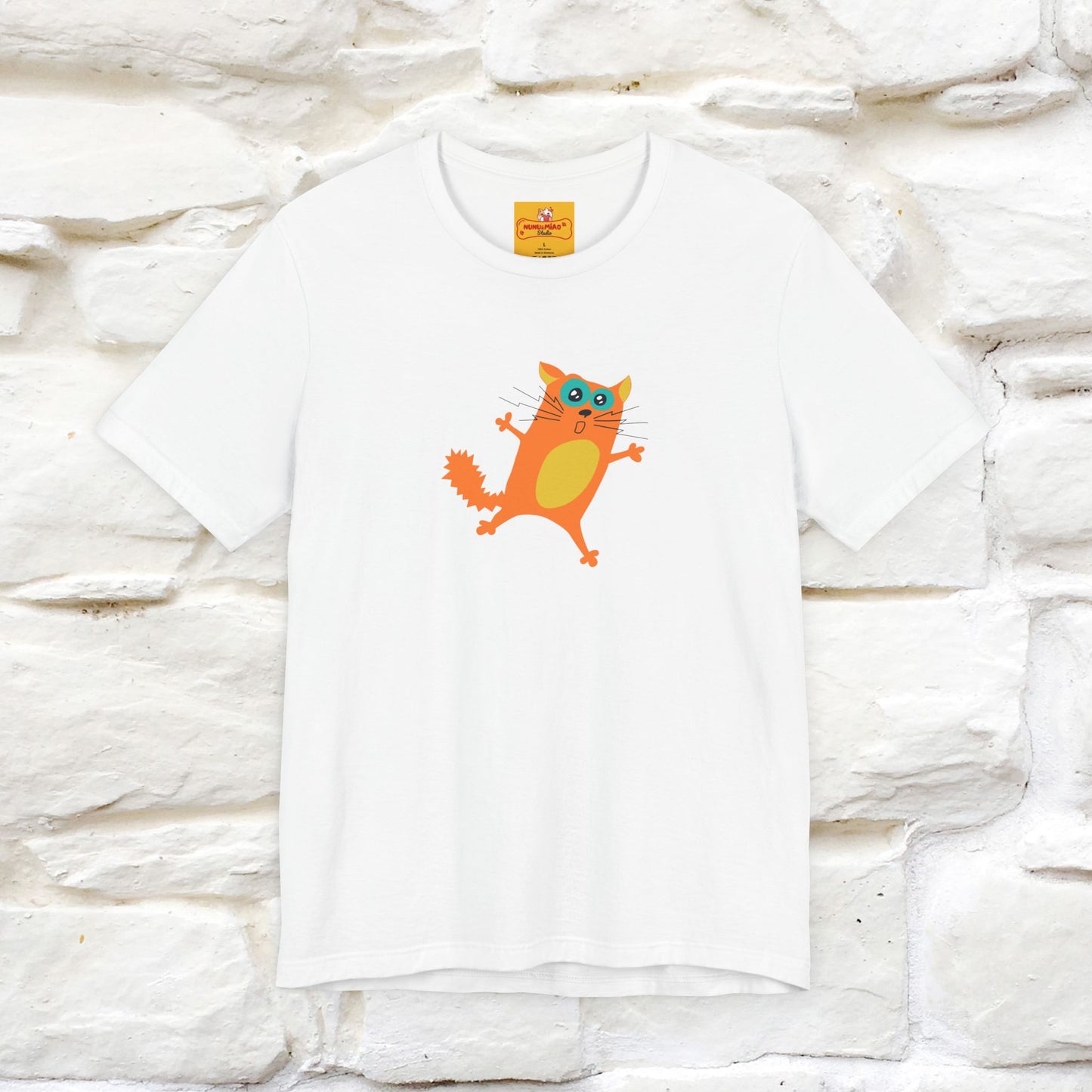 "It Always Seems Impossible Until It’s Done" Cat T-Shirt| Front & Back Design | Nunu&Miao Studio