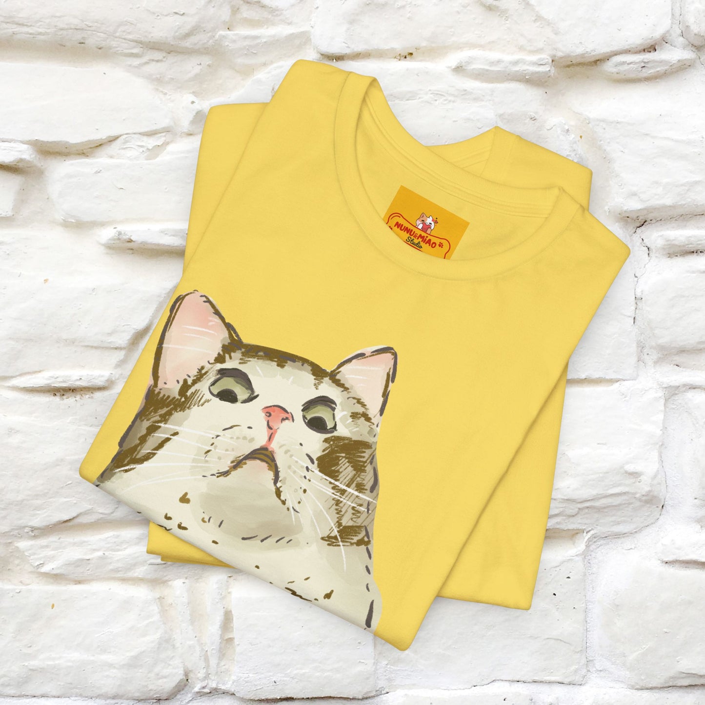 ''I Don't Do Mornings''  Cat T-shirt | Cat T-Shirt | Nunu&Miao Studio