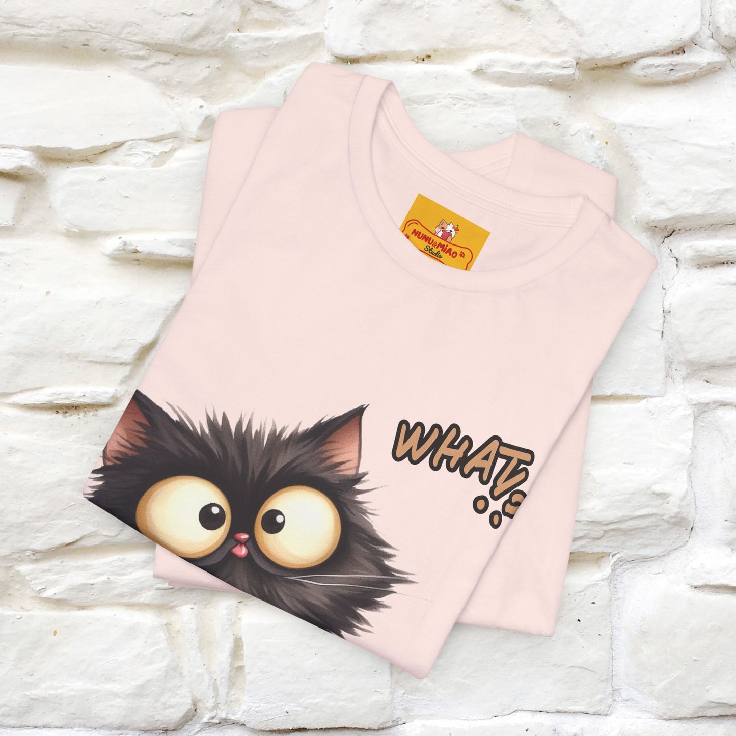 ''What ?'' | Cat T-Shirt  | Nunu&Miao Studio