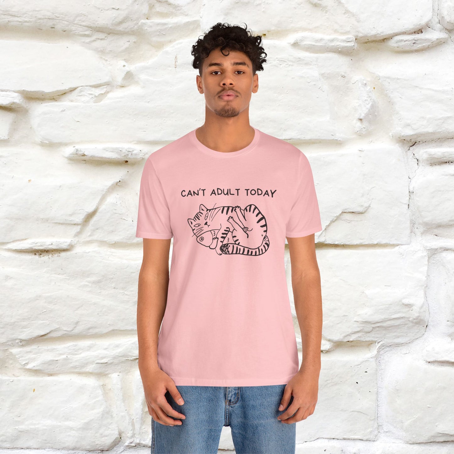 "Can't Adult Today" |Cat T-Shirt | Nunu&Miao Studio