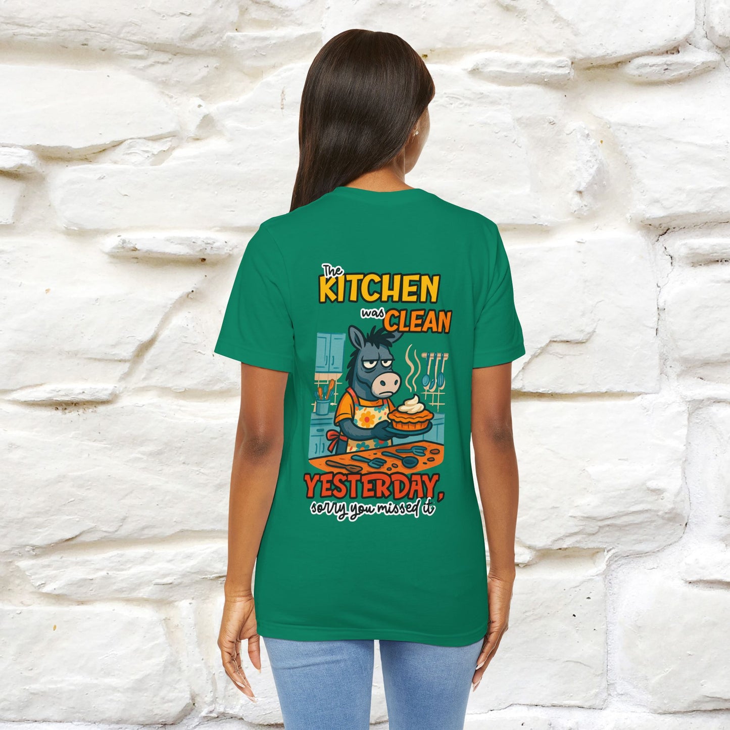 "The Kitchen Was Clean... " |Funny T-Shirt | Nunu&Miao Studio