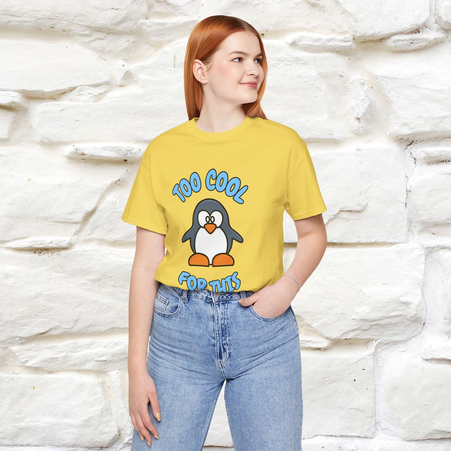 ''Too Cool For This" |Cat T-Shirt | Nunu&Miao Studio