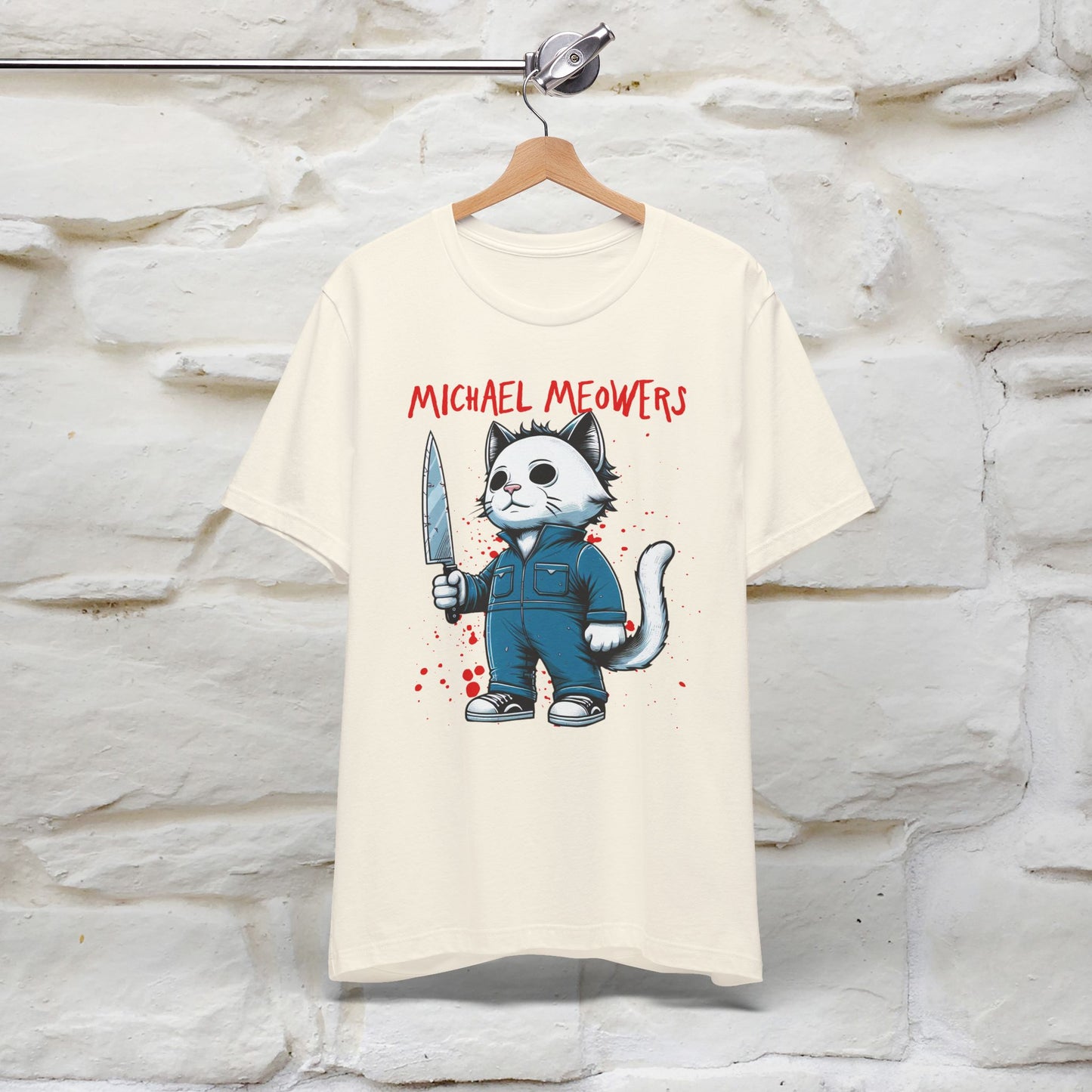 Michael Meowers T-Shirt | Playful Cat Parody Tee for Men & Women | 100% Cotton*