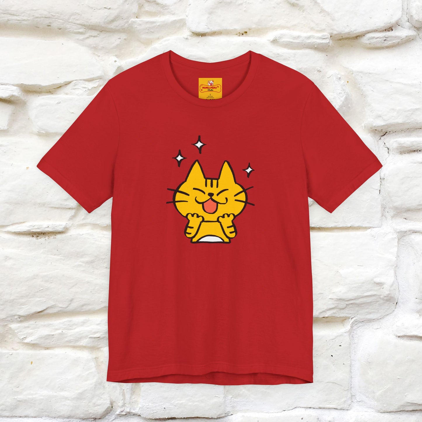 ""It's A Good Day" Cat T-Shirt| Front & Back Design | Nunu&Miao Studio