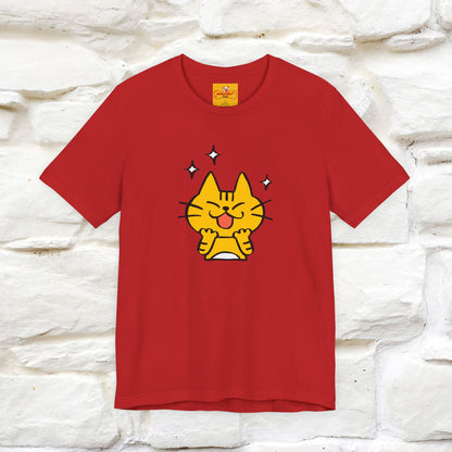 ""It's A Good Day" Cat T-Shirt| Front & Back Design | Nunu&Miao Studio