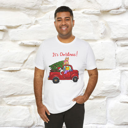 It's Christmas | Festive Cat Christmas Shirt for Men & Women | 100% Cotton*