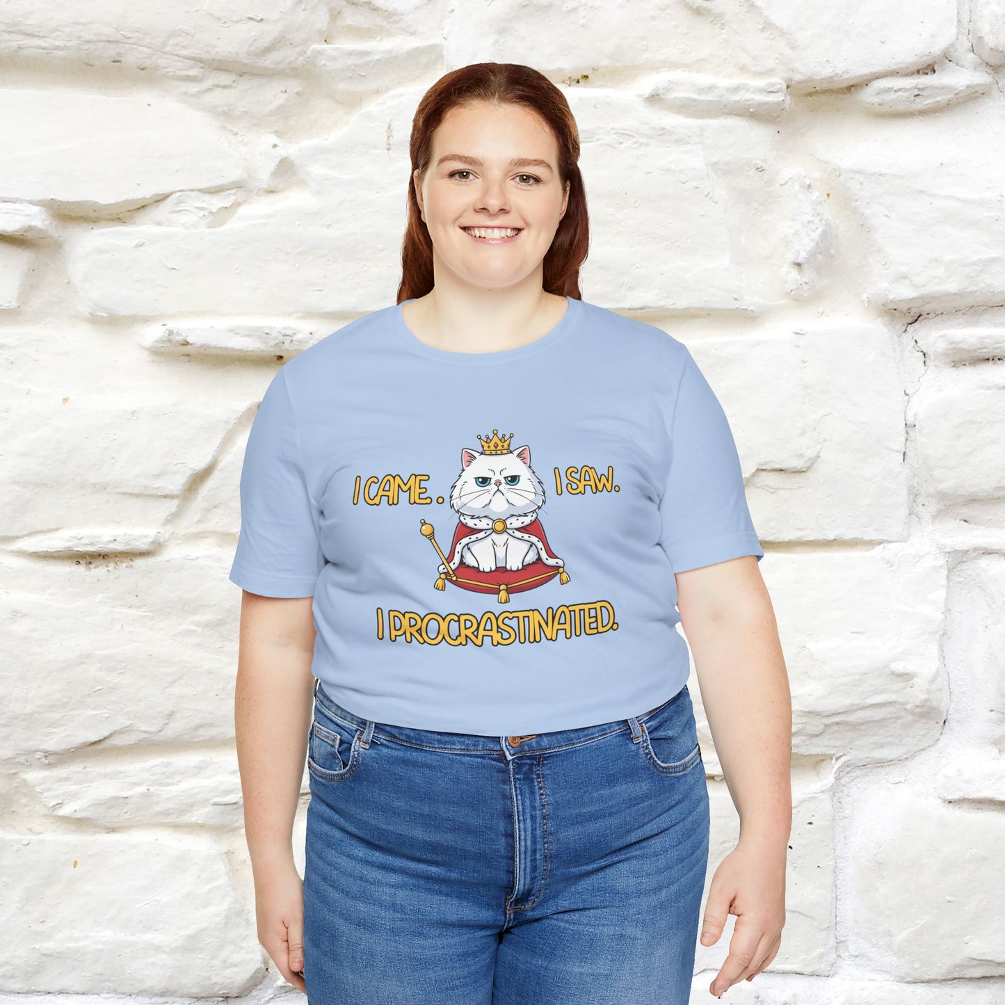 ''I came. I saw. I procrastinated.''| Funny T-Shirt | Nunu&Miao Studio