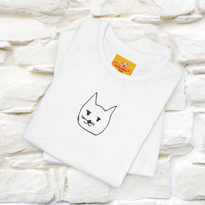 "Caos'' Cat T-Shirt Front and Back Design | Nunu&Miao Studio