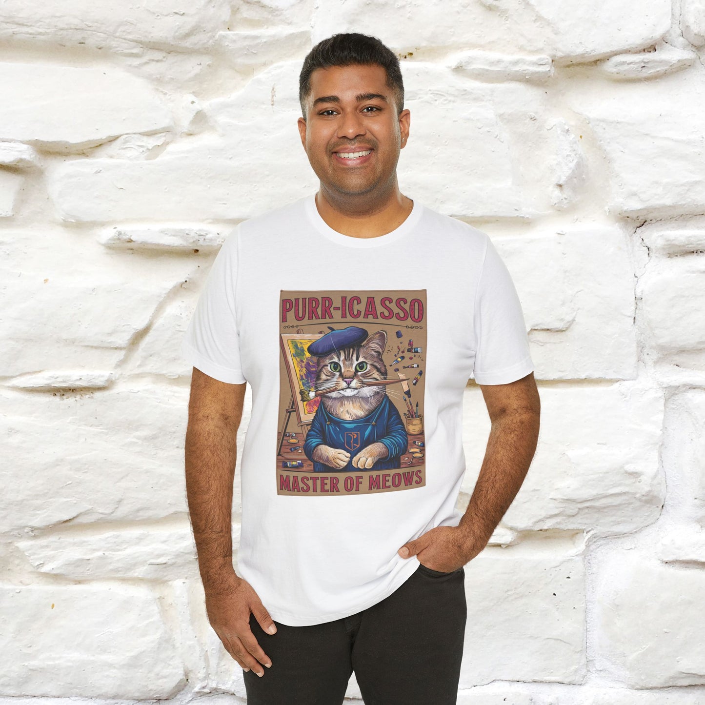 ''Purr-Icasso Masters Of Meows'' | CatT-Shirt | Nunu&Miao Studio