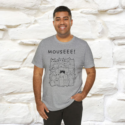 "Mouseee!" Cute Cat T-Shirt for Men & Women | 100% Cotton* 🐾