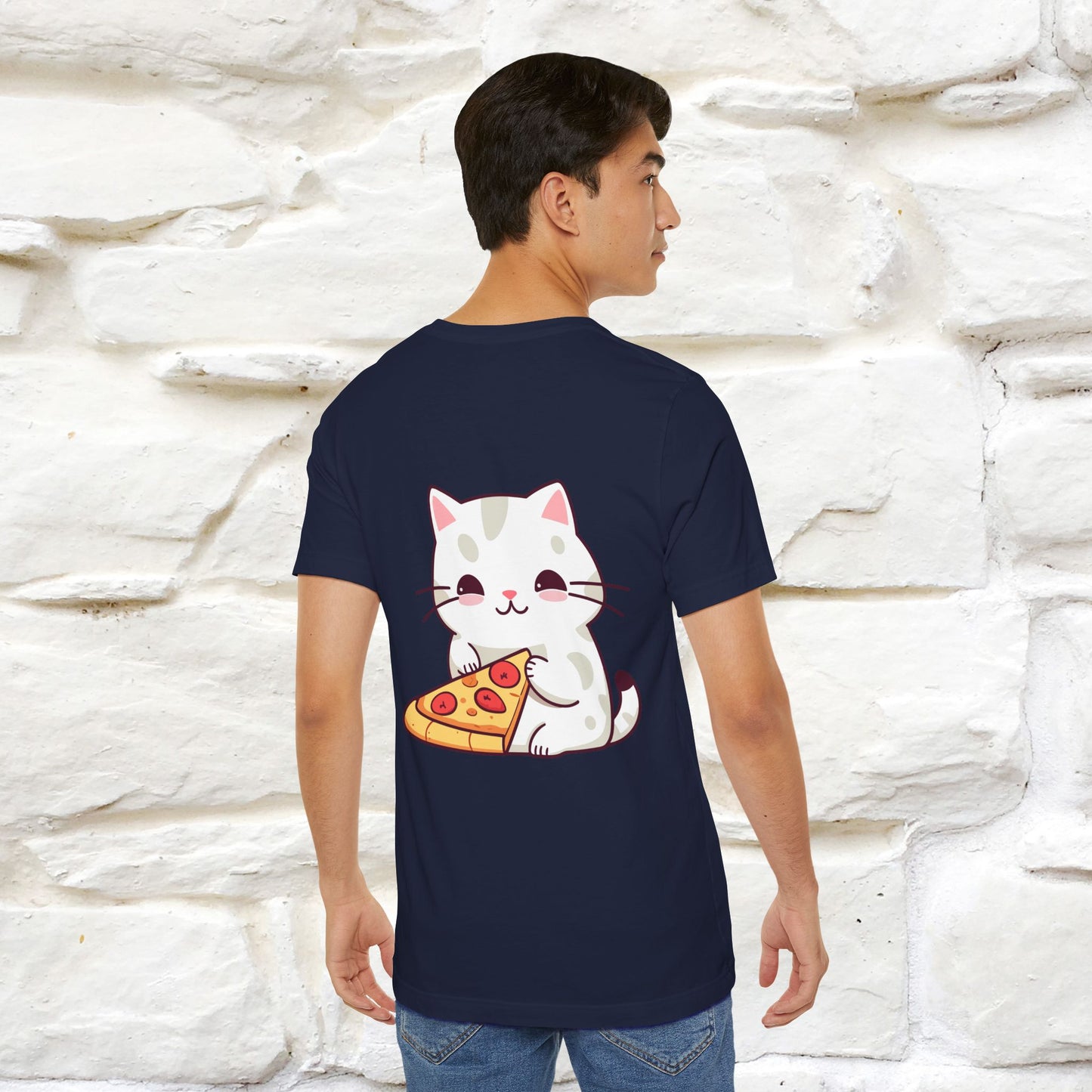 "I Love Pizza"| Cat T-shirt | Nunu&Miao Studio