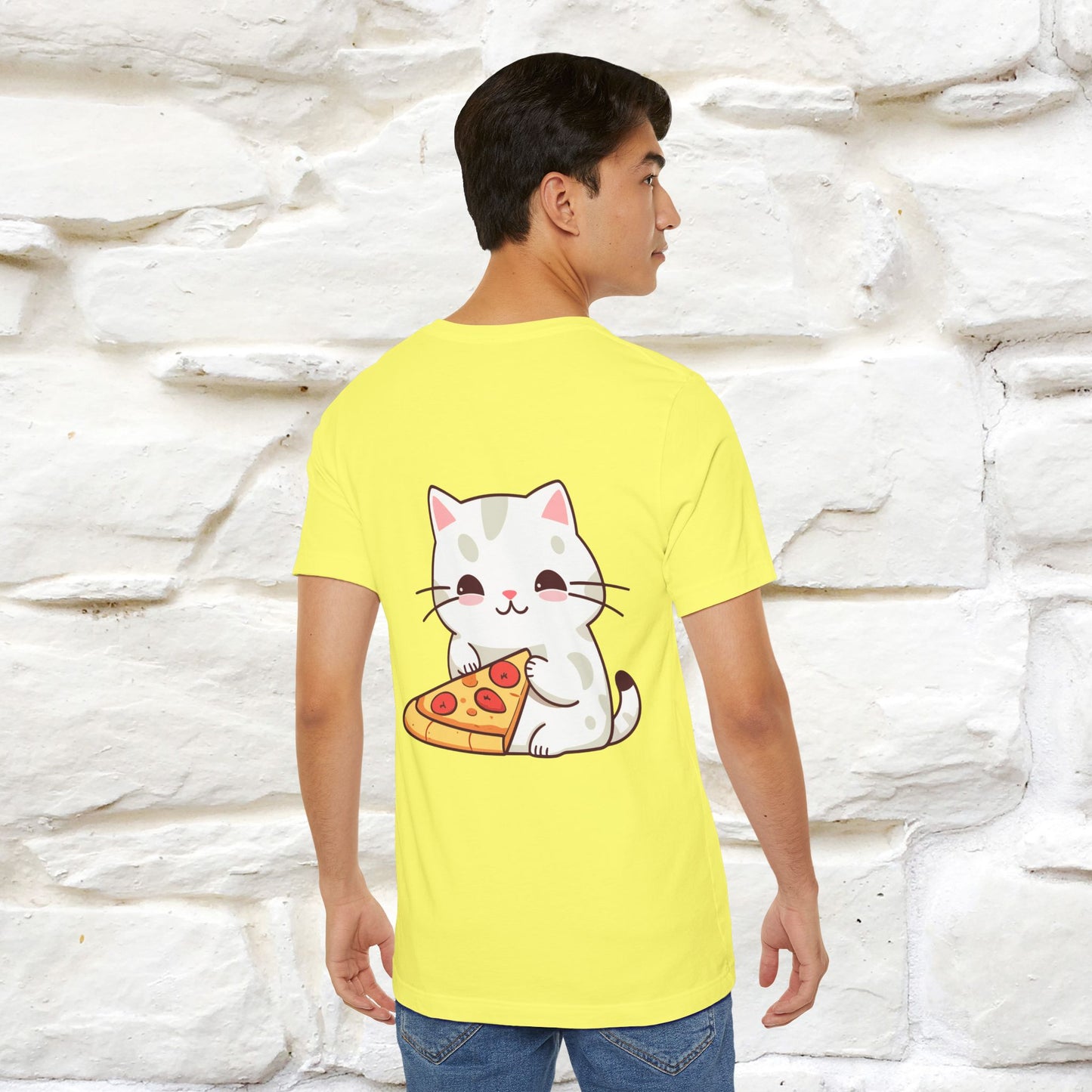 "I Love Pizza"| Cat T-shirt | Nunu&Miao Studio