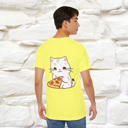 "I Love Pizza"| Cat T-shirt | Nunu&Miao Studio
