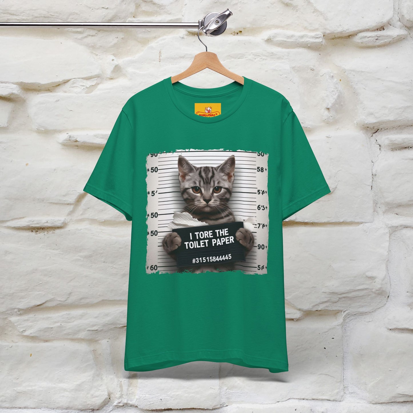 ''I Tore The Toilet Paper'' | Funny Cat T-Shirt | Nunu&Miao Studio