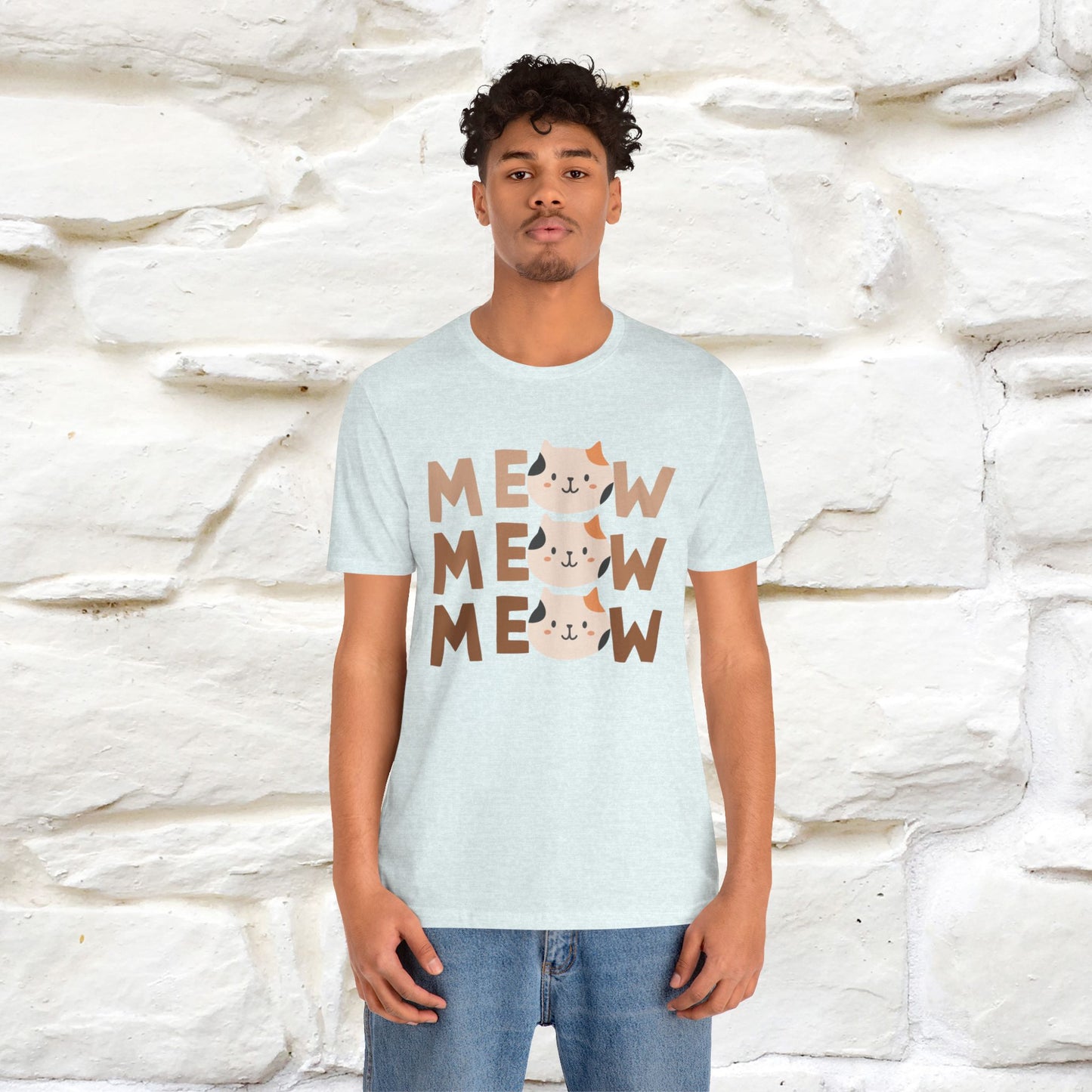 "Hello Autumn" Cat T-Shirt for Men & Women | 100% Cotton | Seasonal Feline Fashion