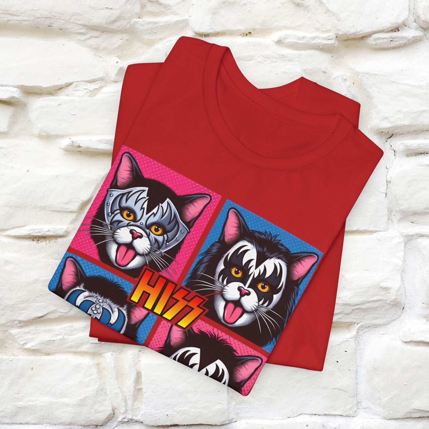 Hiss T-Shirt | Playful Cat Lover Tee for Men & Women | 100% Cotton*