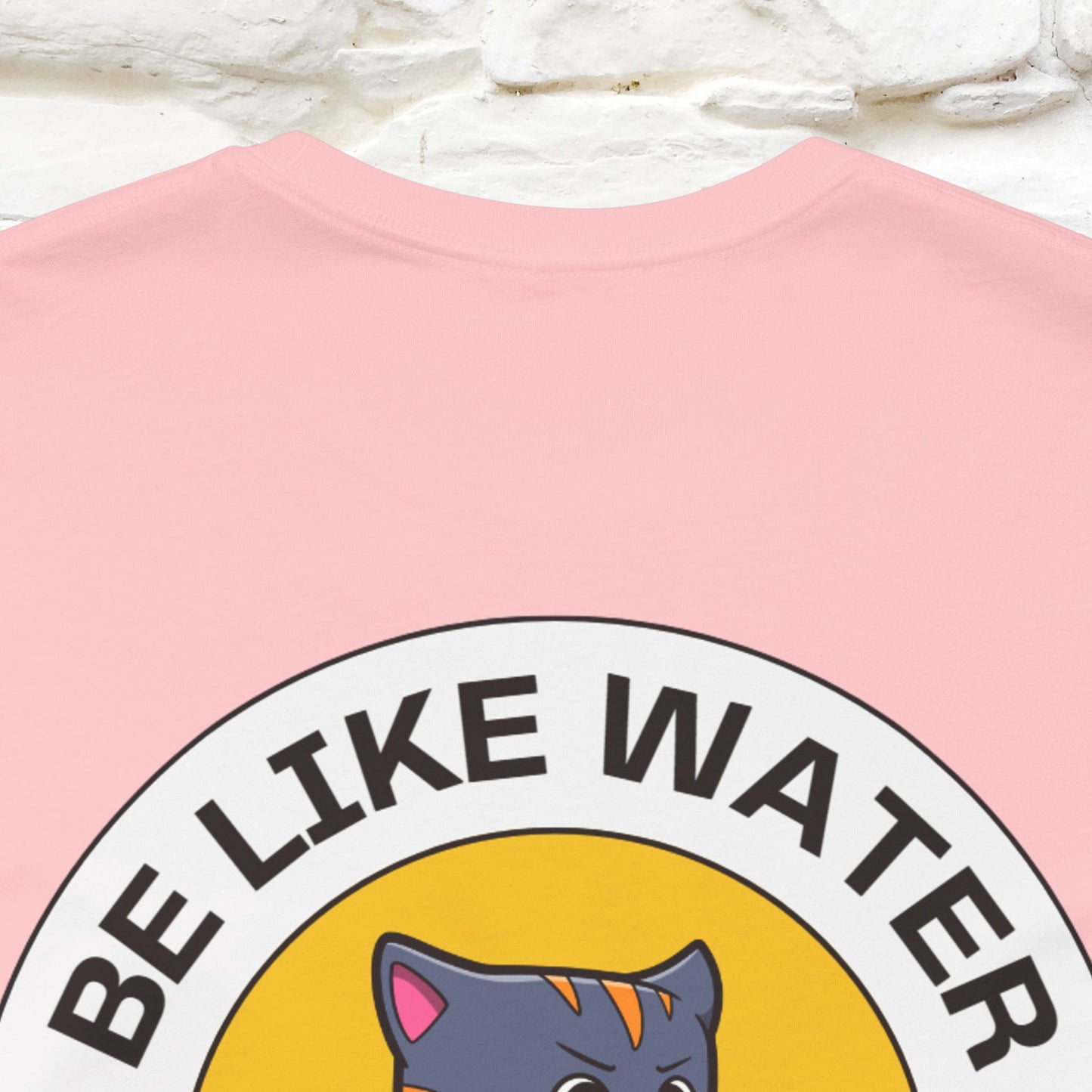 "Be Like Water: Cattitude Master | Cat T-Shirt |Nunu&Miao Studio
