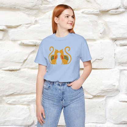 ''Power'' | Cat T-Shirt Front and Back Design | Nunu&Miao Studio