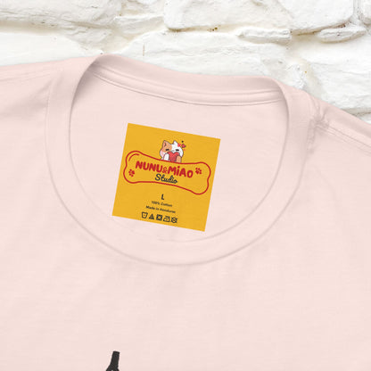 ""It's A Good Day" Cat T-Shirt| Front & Back Design | Nunu&Miao Studio