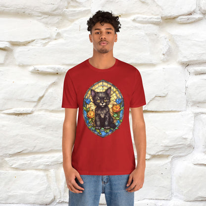 "Cat Mosaic" Cute Cat T-Shirt for Men & Women | 100% Cotton 🐾