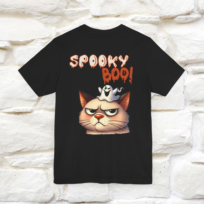 ''Spooky Boo'' T-shirt for Man and women Front And Back Design 100% Cotton*