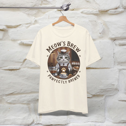 ''Chef Meoward Gourmet Purrfection'' Cat T-shirt for Women 100% Cotton* - Nunu&Miao Studio