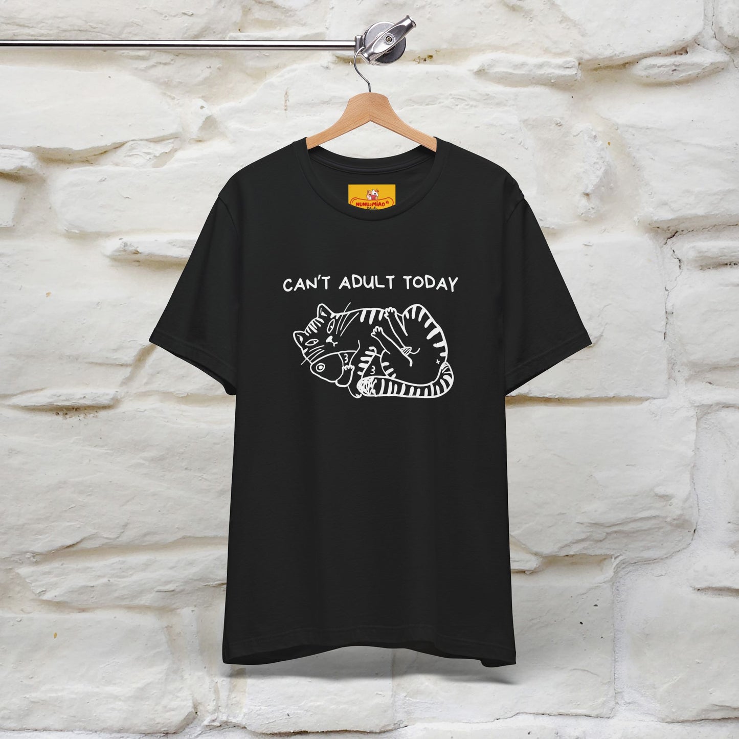 "Can't Adult Today" |Cat T-Shirt | Nunu&Miao Studio