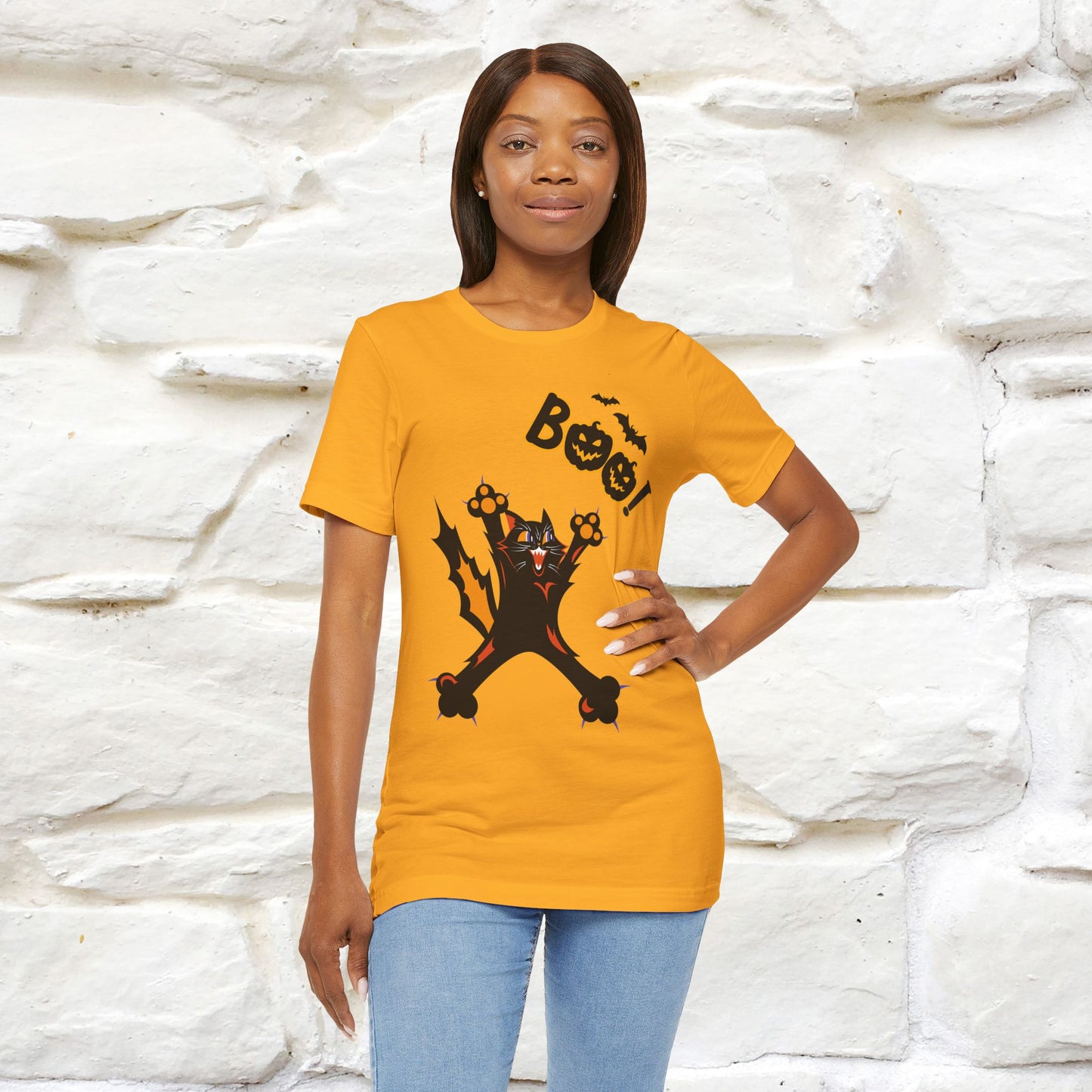 "Boo" Cat  T-shirt |Nunu&Miao Studio
