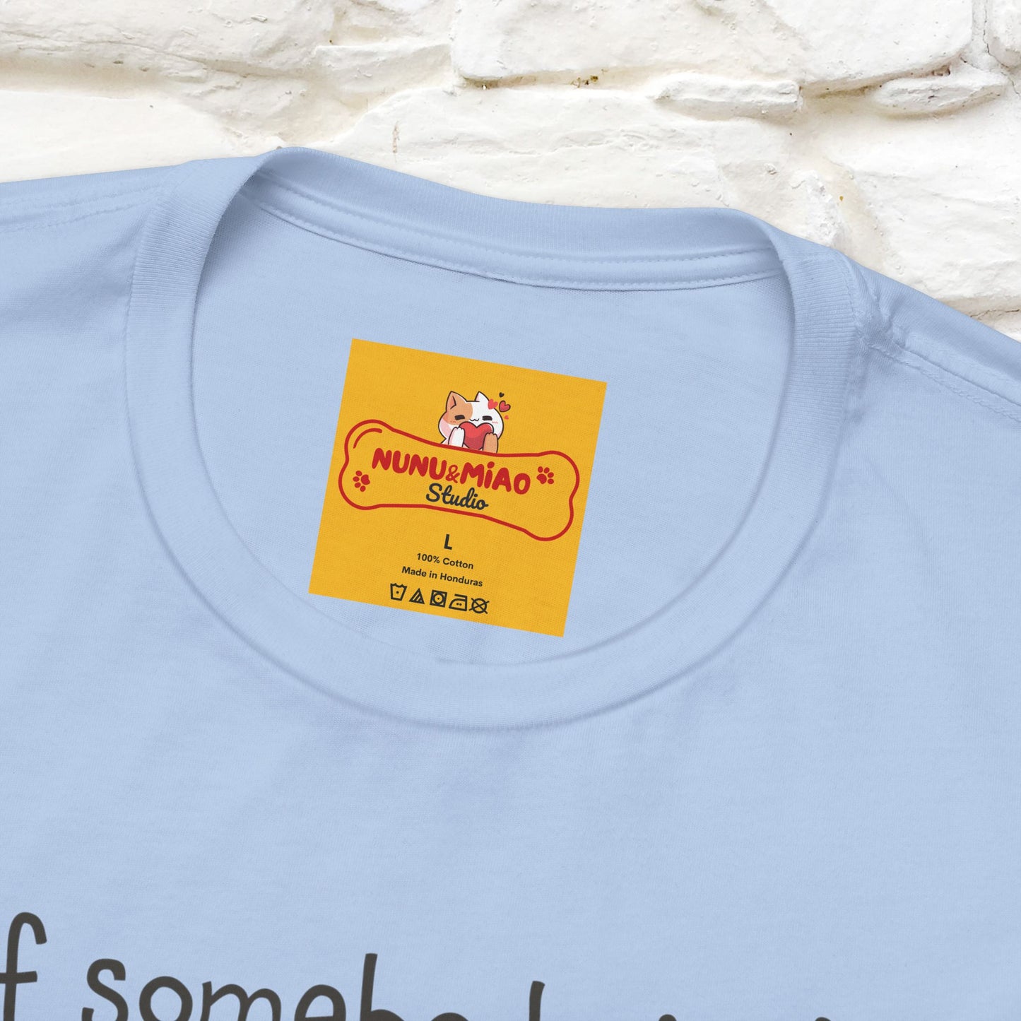 ''If Somebody Isn't Socila Distancing ...'' | Cat T-Shirt  | Nunu&Miao Studio