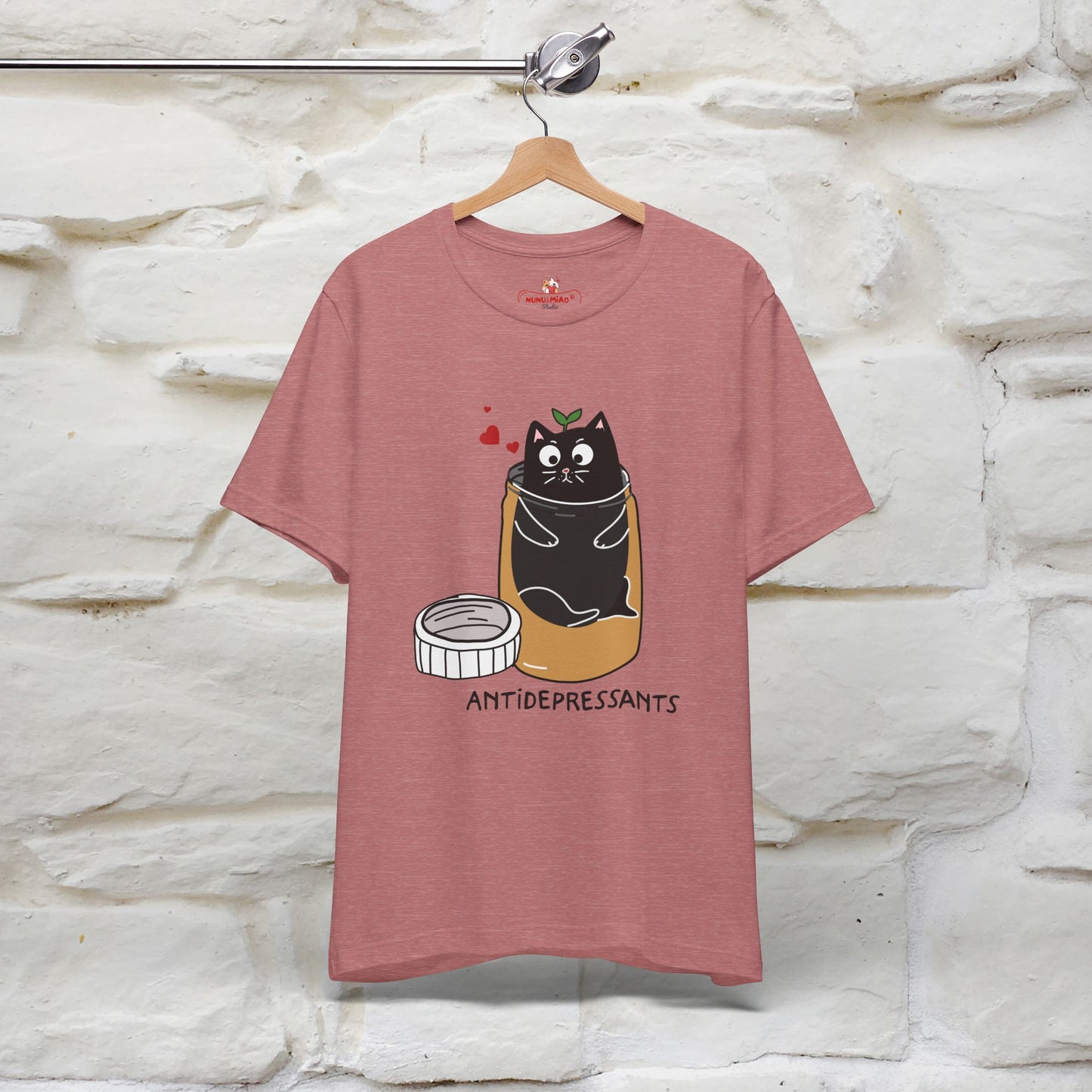 "Antidepressants" Funny Cat T-Shirt for Men & Women | 100% Cotton* 🐾