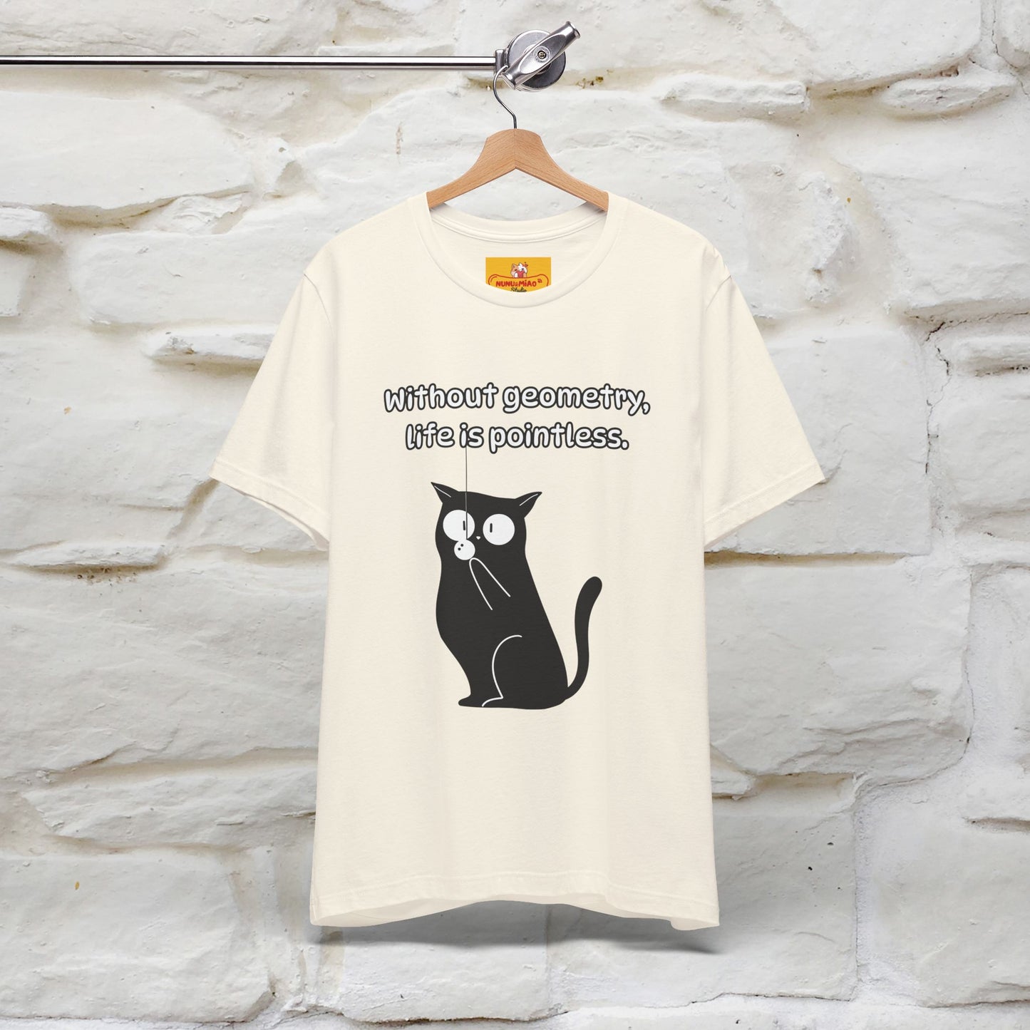 ''Without geometry, life is pointless.''| Funny T-Shirt | Nunu&Miao Studio