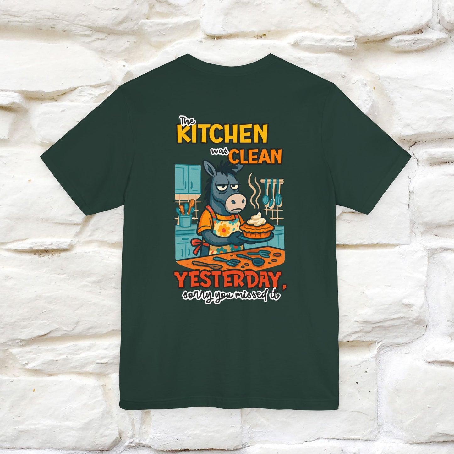 "The Kitchen Was Clean... " |Funny T-Shirt | Nunu&Miao Studio
