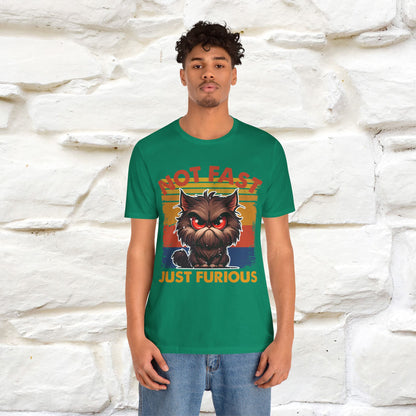Not Fast, Just Furious |  Sarcastic Cat T-Shirt | Nunu&Miao Studio