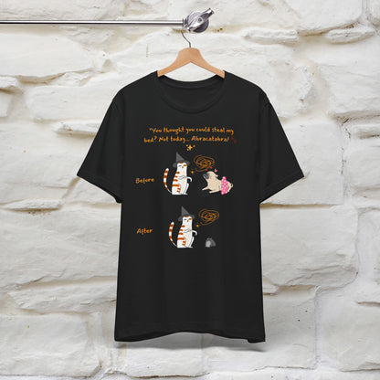 "Abracatabra: The Power of Purrs!" Cat T-Shirt for Men & Women | 100% Cotton*