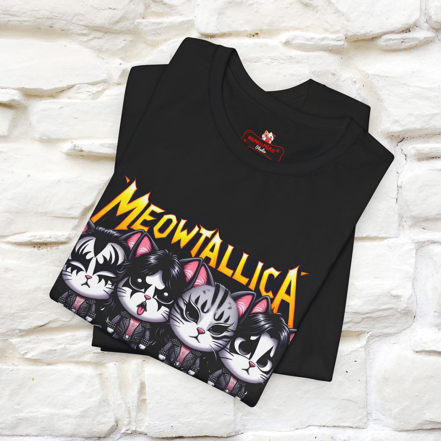 Meowtallica T-Shirt | Rock-Inspired Cat Tee for Men & Women | 100% Cotton*