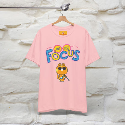 ''Don’t Lose Focus'' Cat T-Shirt | Nunu&Miao Studio