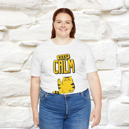 "Keep..."  | Cat T-Shirt  | Nunu&Miao Studio