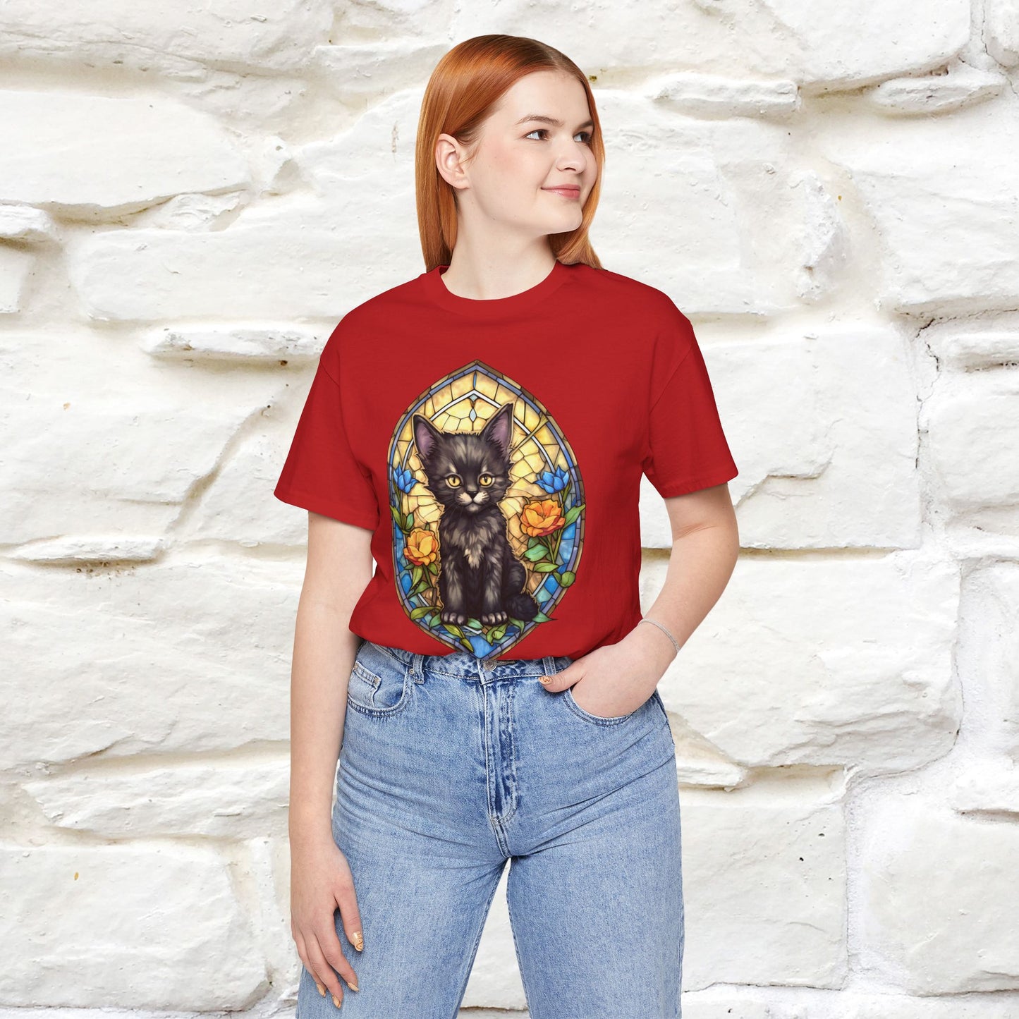 "Cat Mosaic" Cute Cat T-Shirt for Men & Women | 100% Cotton 🐾