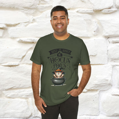 "Just A Bunch Of Hocus Pocus" Cat  T-shirt |Nunu&Miao Studio