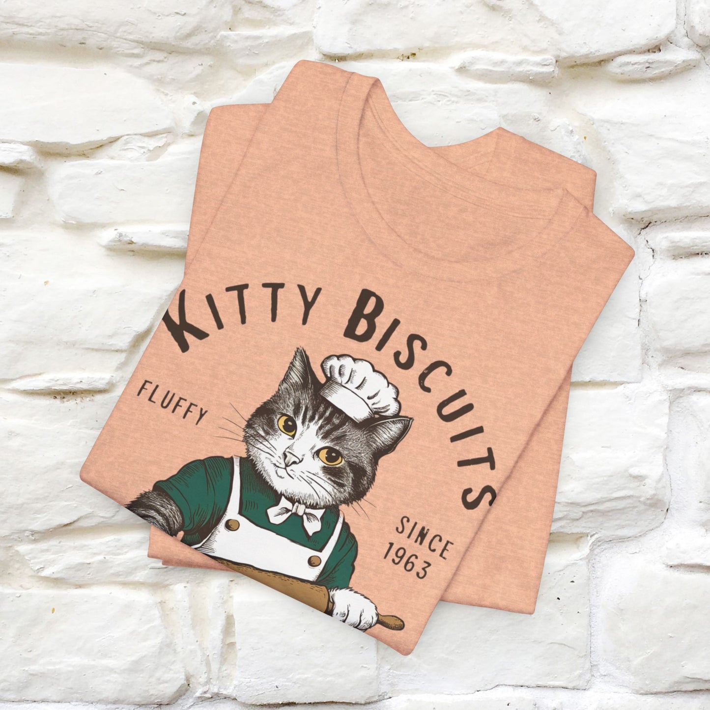 Kitty Biscuits Crunchy Joy T-Shirt | Cat Lover’s Delight for Men & Women | 100% Cotton*