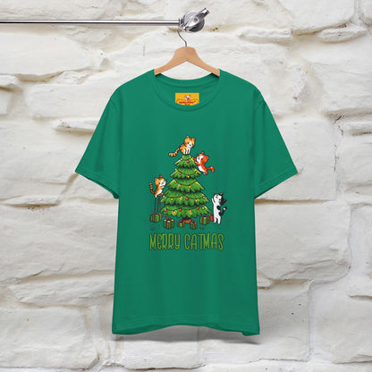 ''Merry Catmas'' | Cattitude Christmas Tee| Nunu&Miao Studio - Nunu&Miao Studio