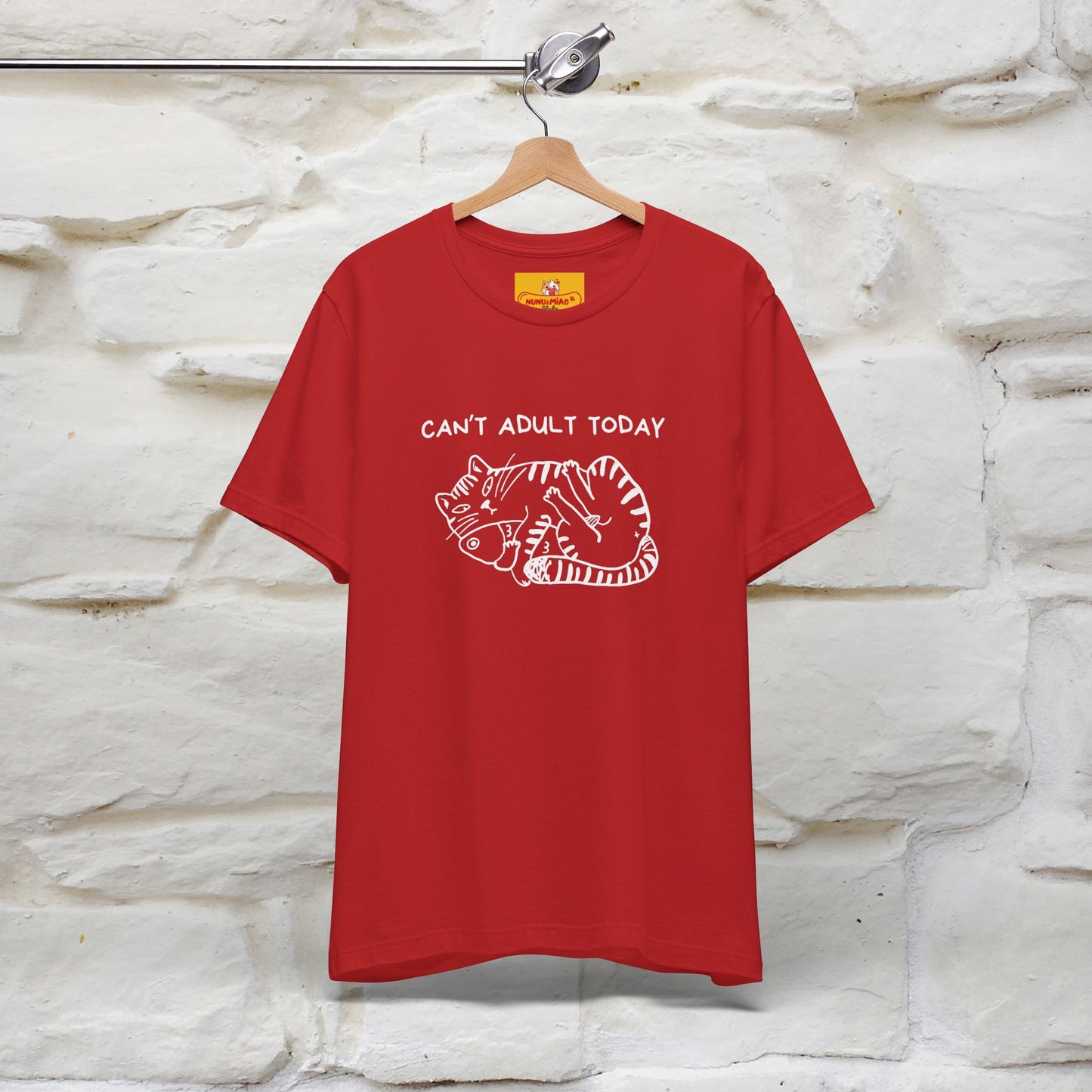 "Can't Adult Today" |Cat T-Shirt | Nunu&Miao Studio