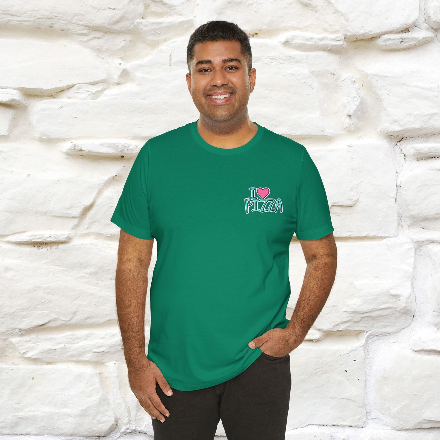 "I Love Pizza"| Cat T-shirt | Nunu&Miao Studio