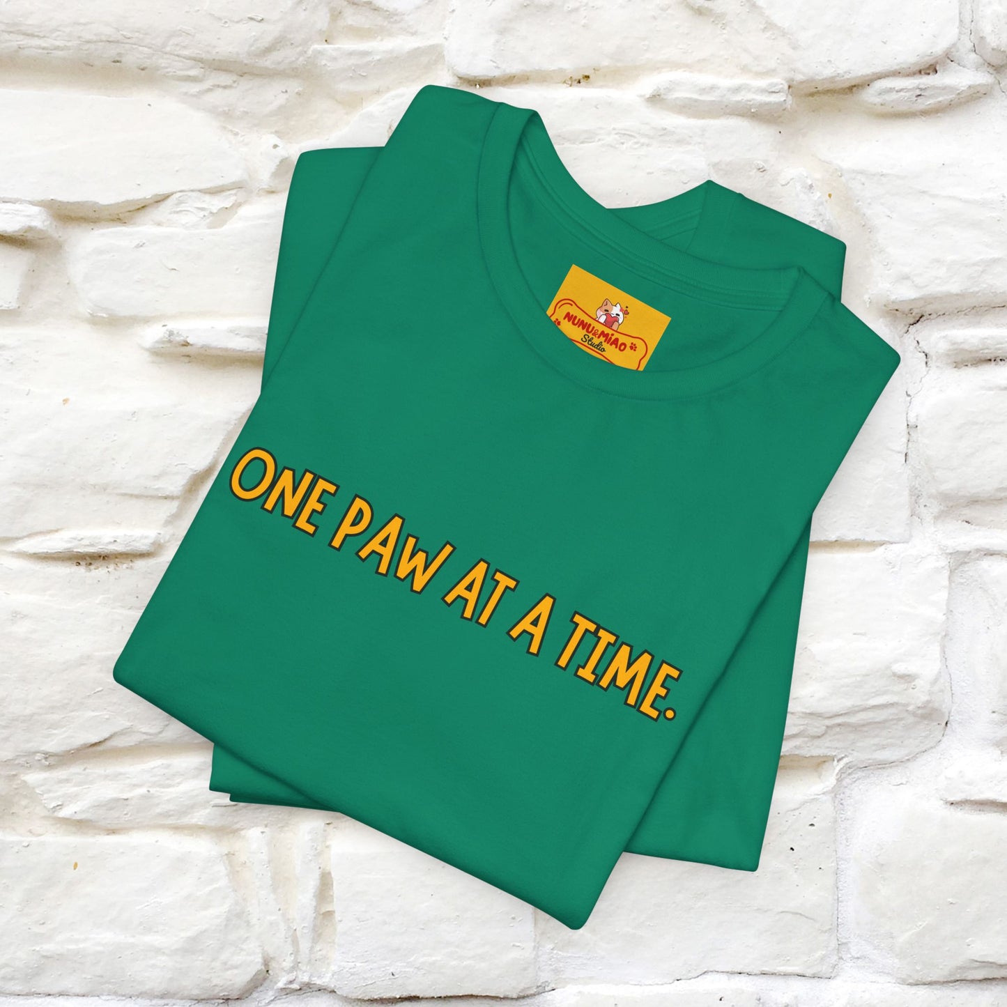 "Life Is A Journey'' Cat T-Shirt | Front & Back Design | Nunu&Miao Studio
