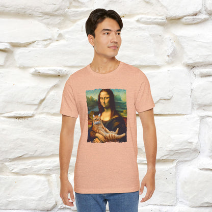 Mona Lisa’s Cat T-Shirt | Classic Art-Inspired Cat Tee for Men & Women | 100% Cotton