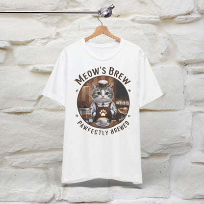 ''Chef Meoward Gourmet Purrfection'' Cat T-shirt for Women 100% Cotton* - Nunu&Miao Studio