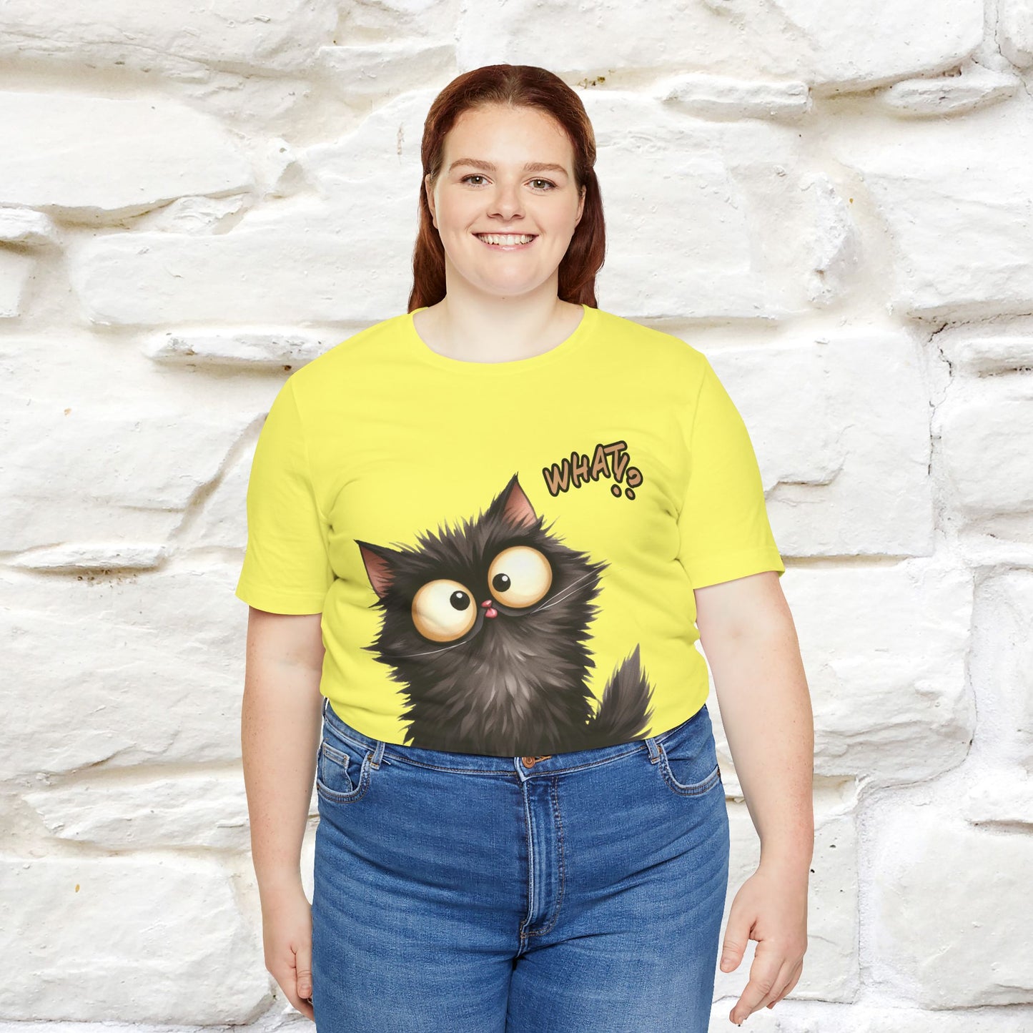 ''What ?'' | Cat T-Shirt  | Nunu&Miao Studio